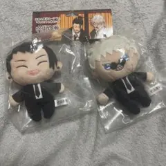 呪術廻戦 五条悟 &夏油傑 スーツver.マスコット2体セット 祓ったれ本舗のサムネイル