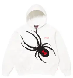 Supreme SPIDER パーカー 黒 赤 - メルカリ
