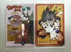 ドラゴンボールカード　イタジャガ vol.4 ブルマ孫悟空 ドラゴンボール