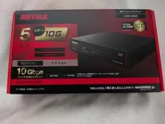 BUFFALO LXW-10G5 スイッチングハブ 5ポート 10Gbps