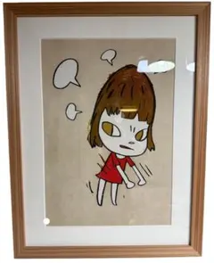 奈良美智「HOPE SO」2014年 ED25 木版画 - メルカリ