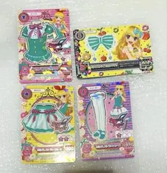 【値下】【超美品】アイカツ スカイレストランコーデ ミントストライプリボンアクセ