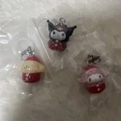 サンリオキャラクターズ　いちごめじるしアクセサリー　3点セット