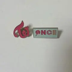 TWICE ONCE JAPAN ファンクラブ入会特典 ピンバッジ　FC