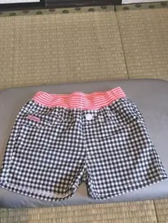 【140】cute girl choco ギンガムチェック ショートパンツ★