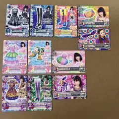 アイカツカード スペシャルコラボ 島崎遥香 ぱるる 板野友美 ともちん