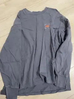 キャンプセブン　オーバーサイズ長袖カットソー　ロンT ボンディング調　ロゴプリ