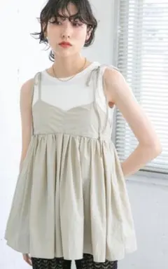 KBF ボリュームギャザービスチェ