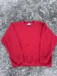 90's USA製　PLUMA 無地スウェットvintage ボックスシルエット