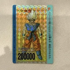 当時物 ドラゴンボールZ PPカード 552 超サイヤ人への道 アマダ - メルカリ