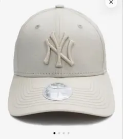 NEW ERA 9FORTY NYロゴキャップ ベージュ