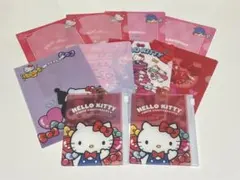 ハローキティ クロミ ミニクリアファイル チェーン付きファスナーケース ダイソーのサムネイル