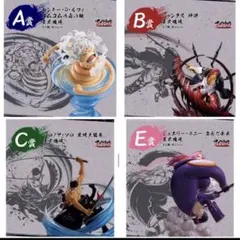 ワンピース　一番くじ　フィギュア　４点まとめ