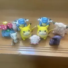 レア 当時物】ポケモン 鉛筆キャップ フィギュア 7体セット えんぴつ