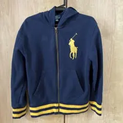 Ralph Lauren ネイビー フード付きパーカー