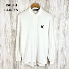 90s ポロバイラルフローレン ゴルフ ロゴ刺繍 ロングスリーブ カットソー