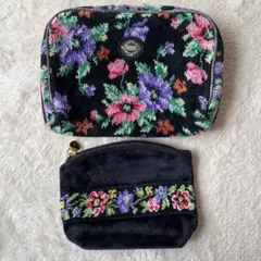 FEILER 花柄ポーチ　2セット