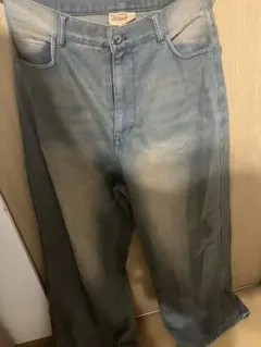 ストリート系　加工デニム