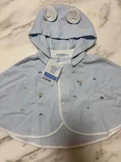 新品タグ付き　ファミリア　ケープ