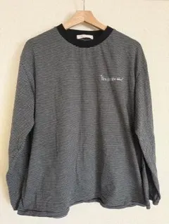 オレンジスパイニクラブ　生活なんて刺繍ロングTシャツ　オレスパ　ロンT