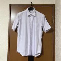 UNIQLO 半袖シャツ ストライプ柄 メンズ Mサイズ