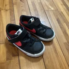Nike ブラック/レッド スニーカー 14.0 cm