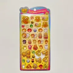 【新品未使用】 なっとうちゃん うるちゅるポップシール シール 平成レトロ