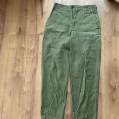 THE SHINZONE ワークパンツ オリーブグリーン