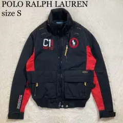 ポロラルフローレン ナイロンジャケット ポニーロゴ コットン混 裏地メッシュ