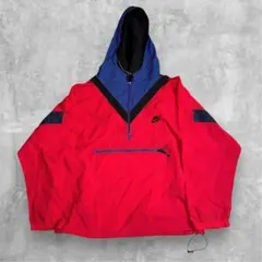 90s NIKE ナイロン プルオーバー アノラックパーカー