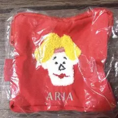 夕方クインテット ARIA ぬいぐるみポーチ 赤
