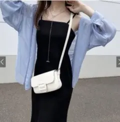 ドロップショルダーシアーシャツ[dk881] ブルー