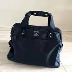 anello ネイビー ボストンバッグ　キャリーオンバッグ【ネイビー】
