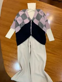SPORTMAX CODE カーディガン ダイヤモンドパターン 6分袖 レア