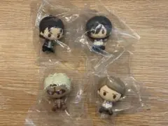 一番くじ　進撃の巨人 ちょこのっこフィギュア 4個セット