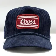 【ビンテージ】コーデュロイトラッカーキャップ　70s Coors