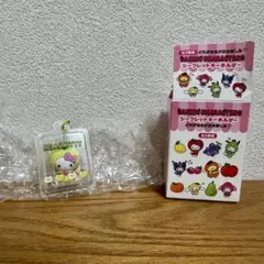 サンリオキャラクターズ　シークレットキーホルダー　フルーツデザイン　キティ