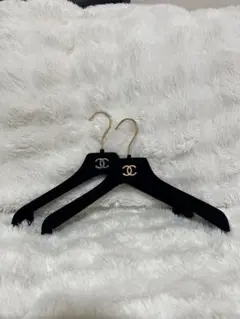シャネル CHANEL ハンガー ブラック 2本 シャネル ❤︎ ハンガー 2本 セット 4800円→最終値下げしました