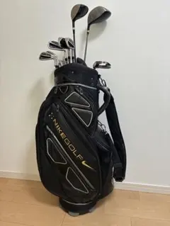 NIKE メンズ　ゴルフフルセット キャディバッグ付き　右利き