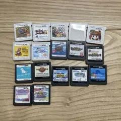 ニンテンドー3DS DS ソフト まとめ売り 17本セット マリオ スマブラ