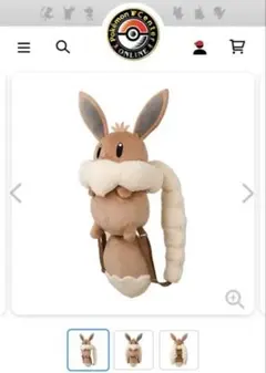 新品 未開封 ポケモンセンター限定 ボタン イーブイ リュック - メルカリ