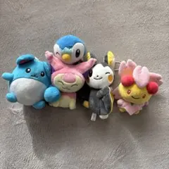 ポケモン ぬいぐるみ 5体（エネコ、チェリム他）