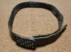 ヴィンテージ レザースタッズベルト