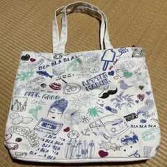 カラフルイラスト トートバッグ