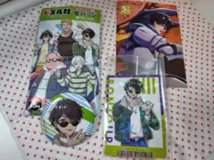 ドズル社　ぼんさん缶バッジ＆５周年ブロマイド＆おまけカードセット