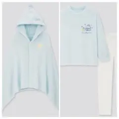 すみっこぐらし パジャマ 130cm なりきりポンチョ　　　ユニクロ