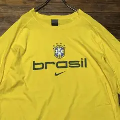 00s ナイキ ブラジル代表 ユニフォーム ゲームシャツ Tシャツ