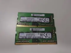 桜*様 Samsung DDR4 8GB×2枚 ノートパソコン用メモリー 桜*様 Samsung DDR4 8GB×2枚 ノートパソコン用メモリー - メルカリ