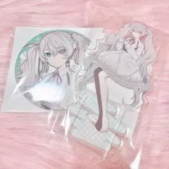 唐 可可 アクリルスタンド 缶バッジ くじ引き堂 ゆめかわふぁっしょん