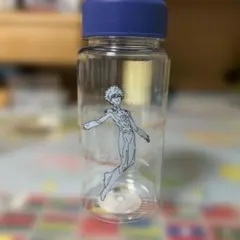 キャラクターイラスト ボトル 紫キャップ